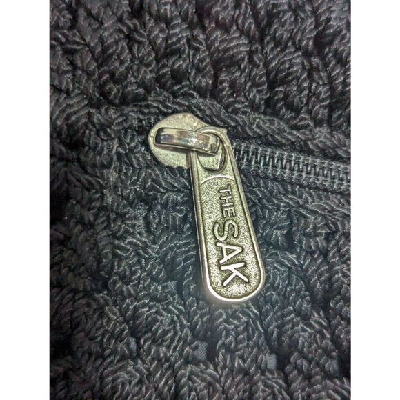 The Sak Vintage Women's Black Polypropylene Double Handle Iconic Handbag - Picture 2 of 8